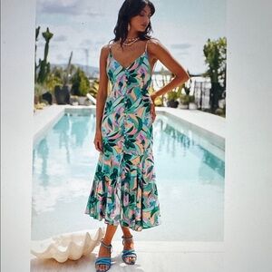 Hello Molly Aloha Honey Midi Dress - Size Small